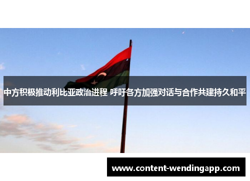 中方积极推动利比亚政治进程 呼吁各方加强对话与合作共建持久和平