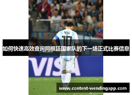 如何快速高效查询阿根廷国家队的下一场正式比赛信息