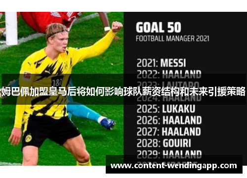 姆巴佩加盟皇马后将如何影响球队薪资结构和未来引援策略