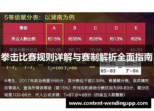 拳击比赛规则详解与赛制解析全面指南